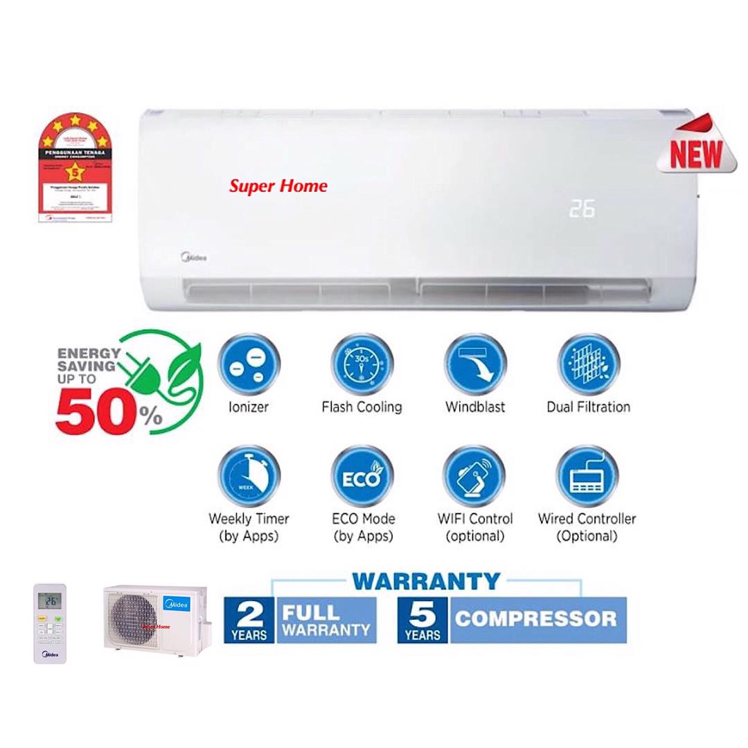 Midea DC Inverter Wall Mounted Air Conditioner